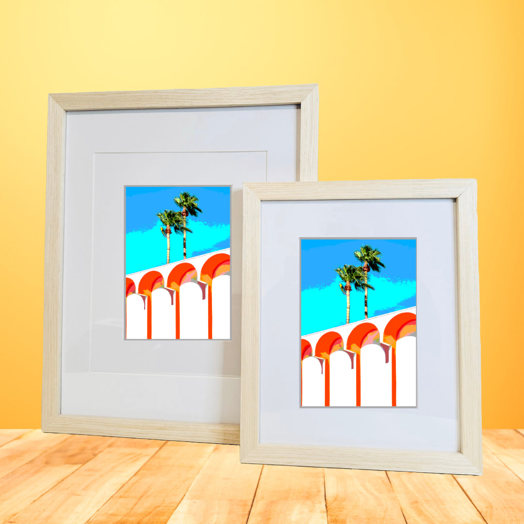 Palm Spring 7 SPRINGS Printed Artwork Home Decor Framed or Matted