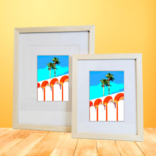 Palm Spring 7 SPRINGS Printed Artwork Home Decor Framed or Matted