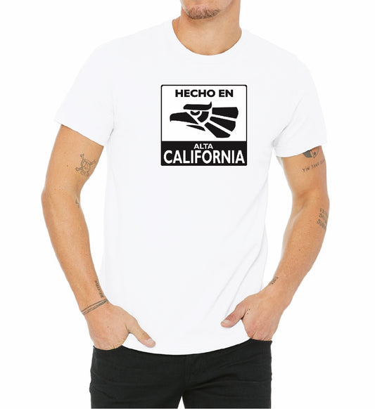 HECHO de Alta California Made in California Unisex Cotton Graphic T-Shirt