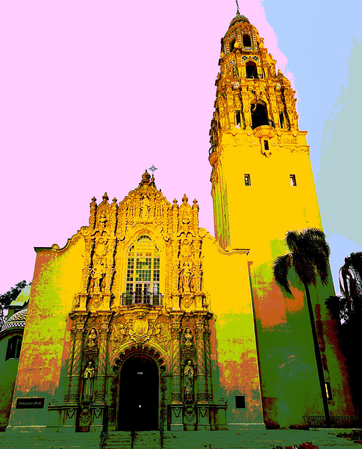 San Diego Balboa Park CaliforniaTower Printed Artwork Home Decor