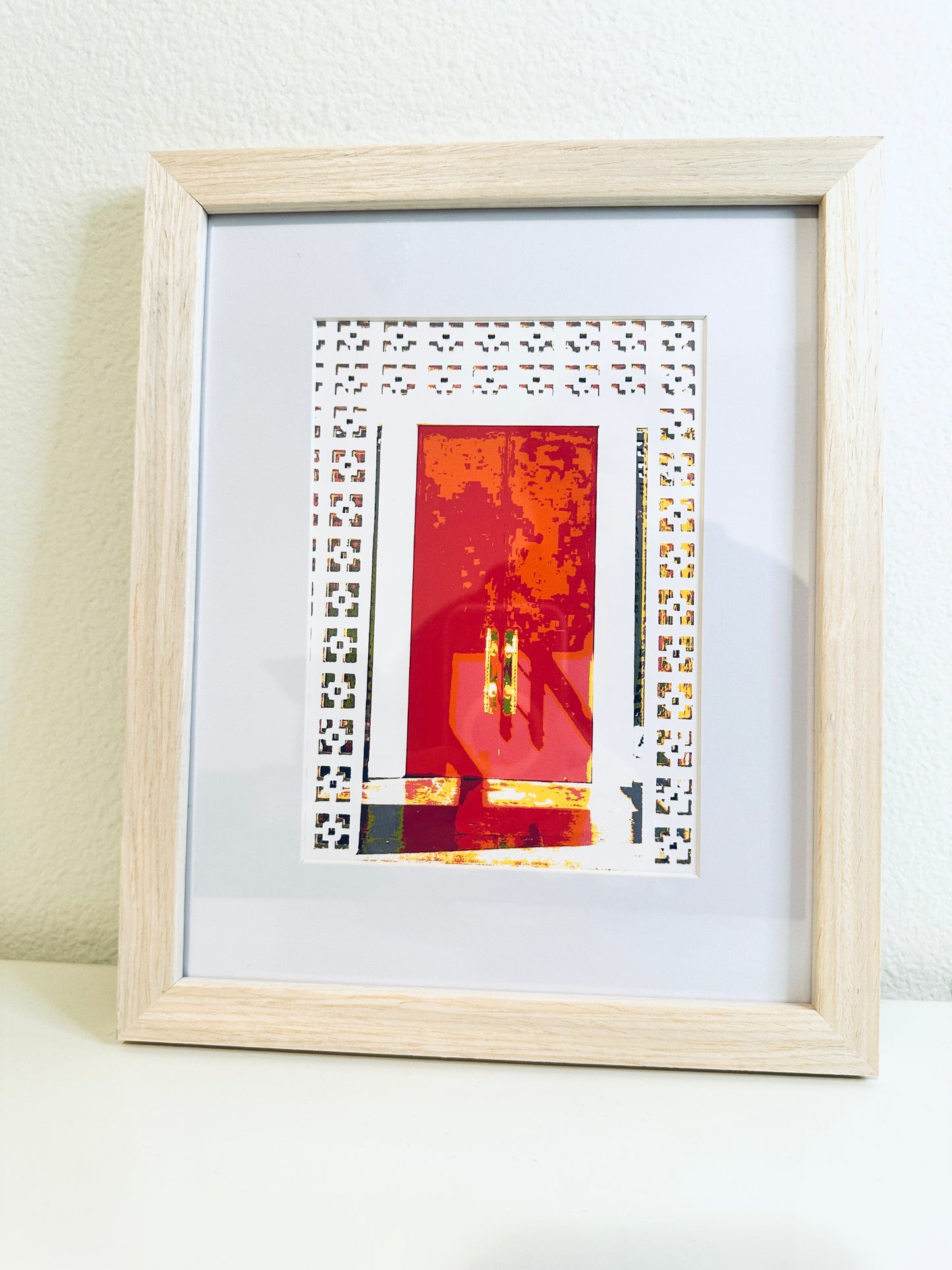 Palm Springs Hotel Art PARKER DOORWAY Framed Printed Artwork Home Decor