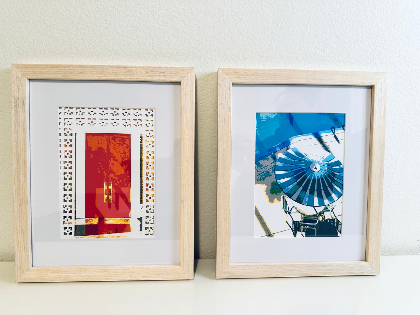 Palm Springs Hotel Art PARKER DOORWAY Framed Printed Artwork Home Decor