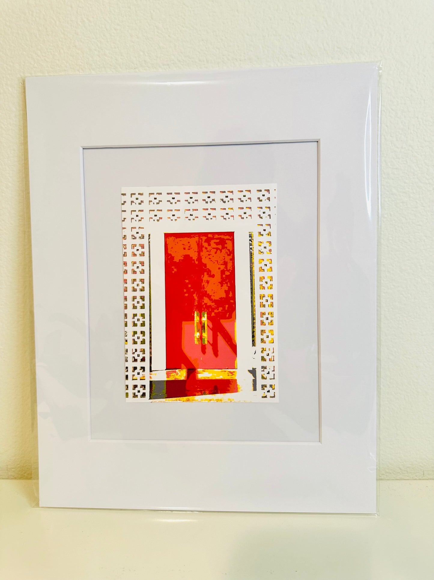 Palm Springs Hotel Art PARKER DOORWAY Framed Printed Artwork Home Decor