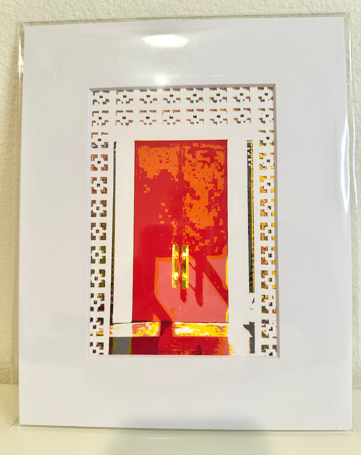 Palm Springs Hotel Art PARKER DOORWAY Framed Printed Artwork Home Decor