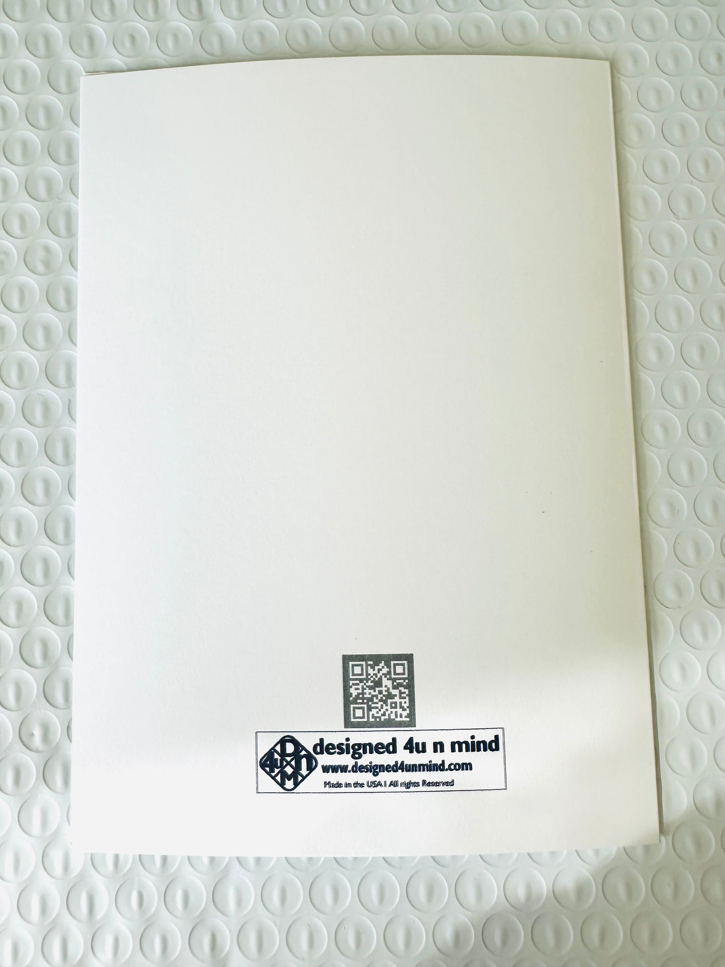 Welcome Home! & Bienvenido a casa 5x7 Greeting card for congrats on the new home!