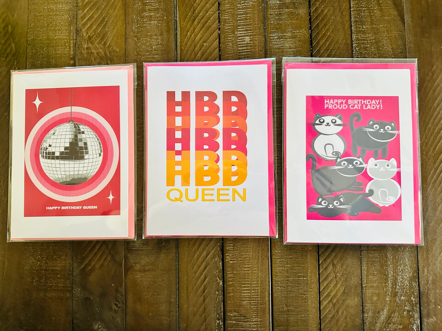 Happy Birthday Cat Lady! 5X7 Cat greeting card for those cat lovers in our lives