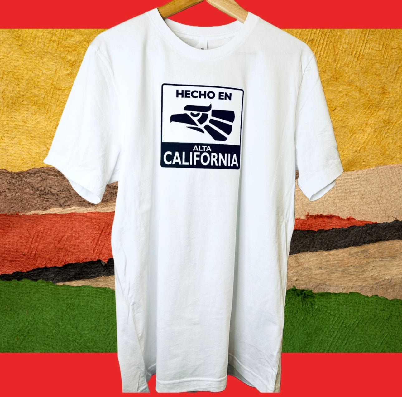 HECHO de Alta California Made in California Unisex Cotton Graphic T-Shirt