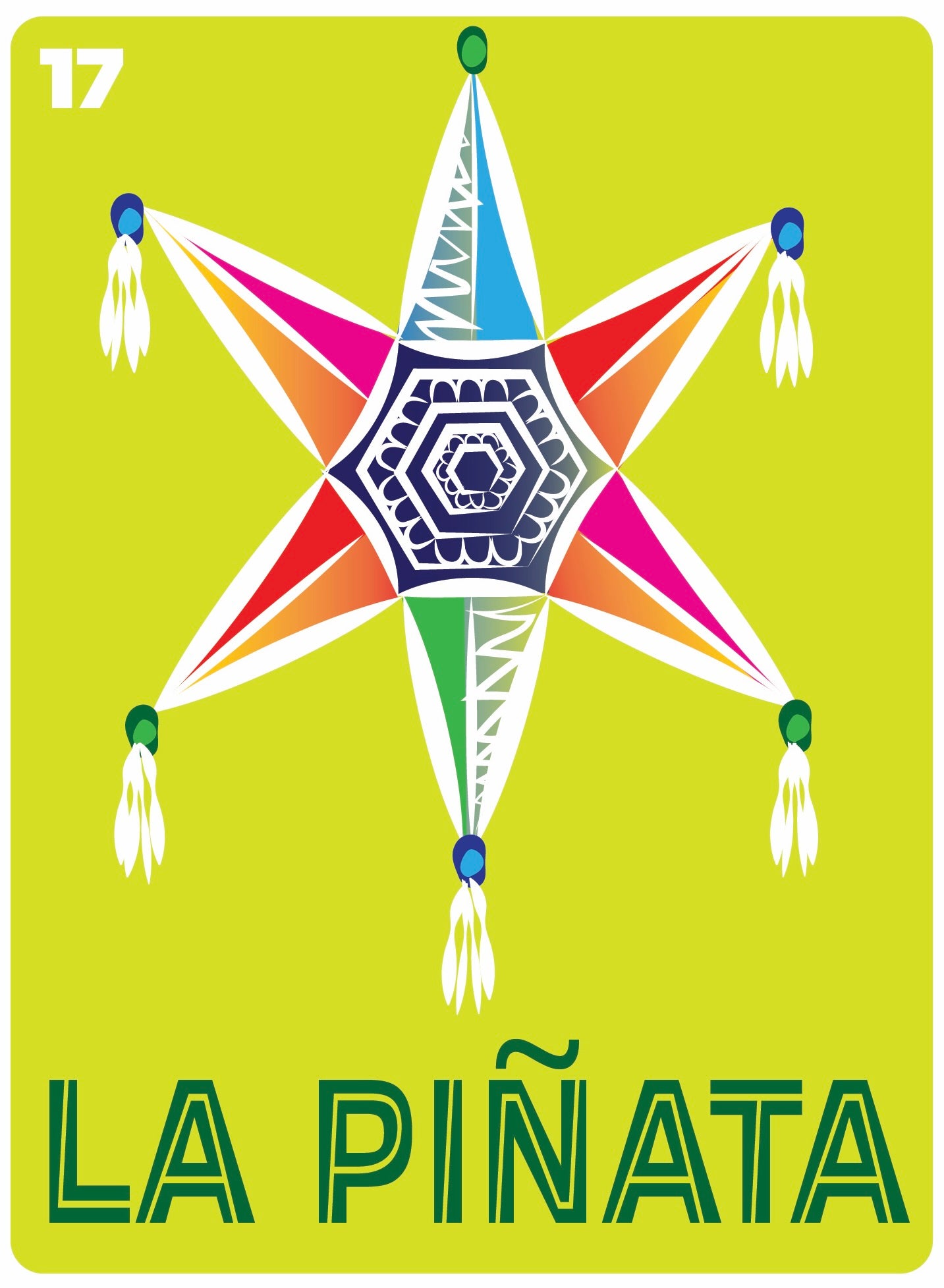 LA PINATA & LA HORCHATA Mexican Loteria Spiral Kraft cover A5 Journal sketch notebook