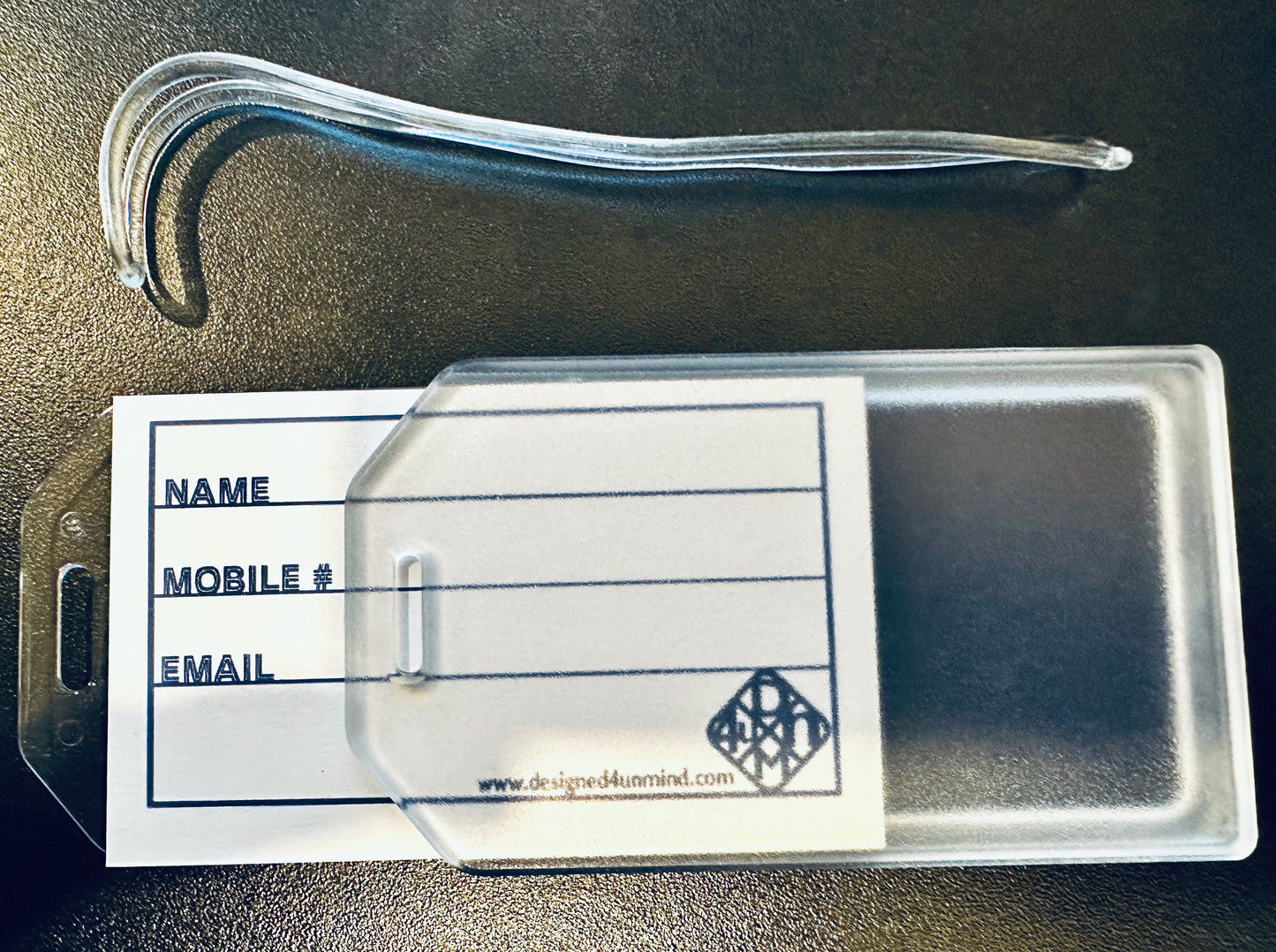 SEATTLE/SEA Airport code Heavy duty acrylic City Luggage & Travel Bag Tags