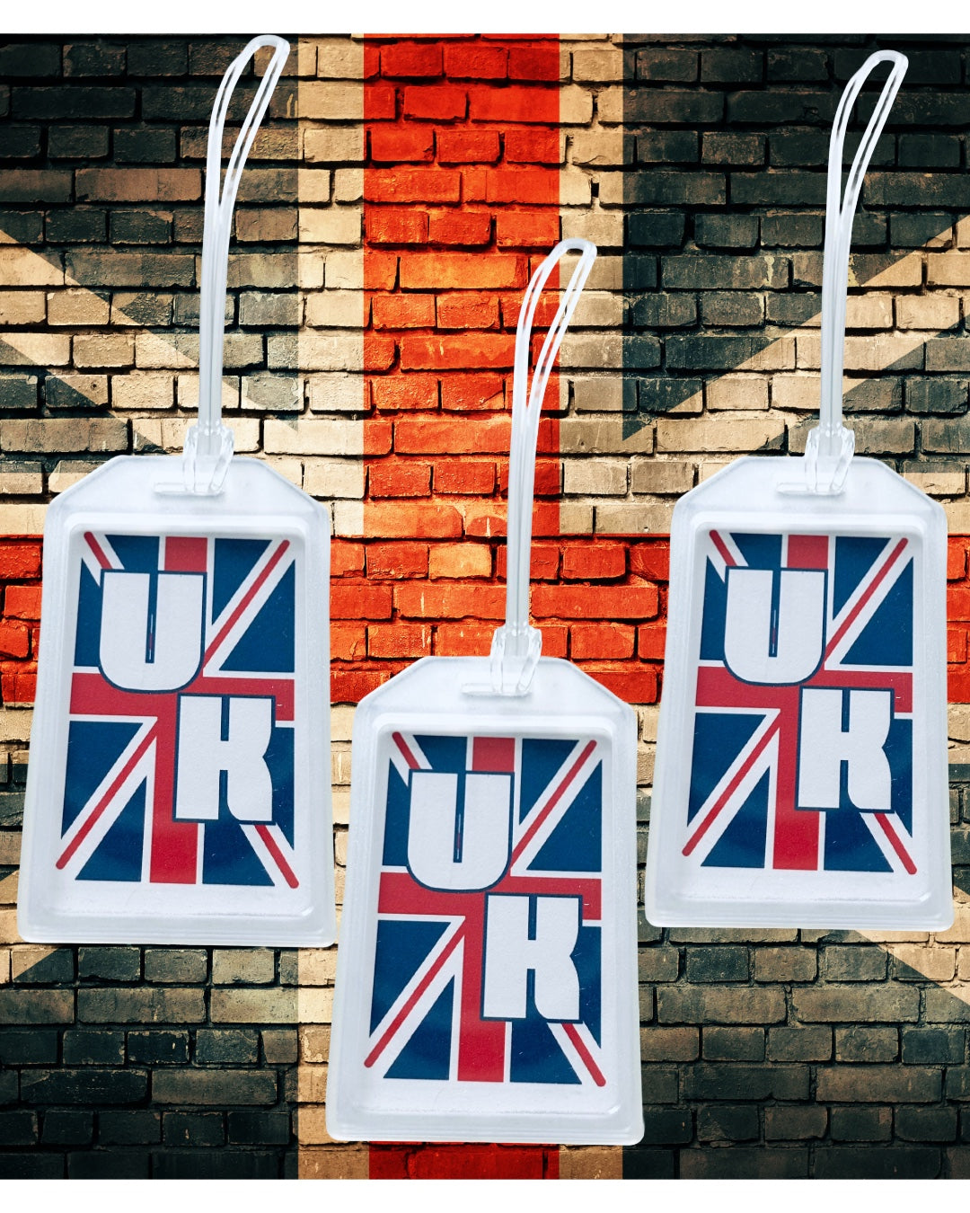 EUROPEAN Countries heavy duty acrylic Luggage & Travel Bag Tags