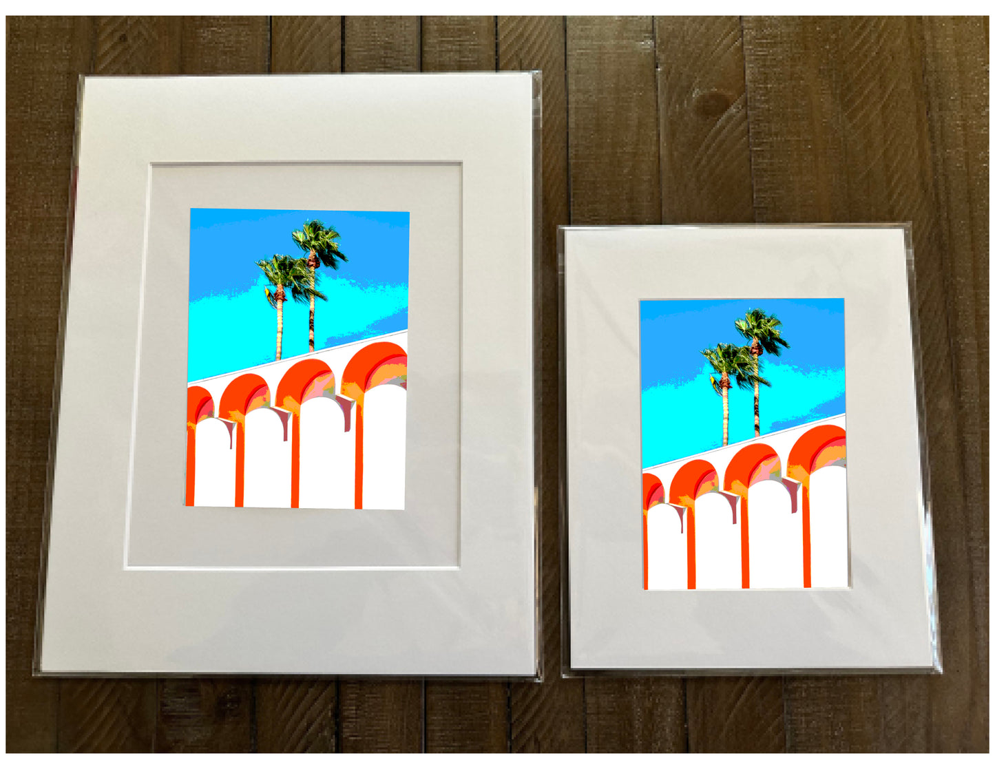 Palm Spring 7 SPRINGS Printed Artwork Home Decor Framed or Matted