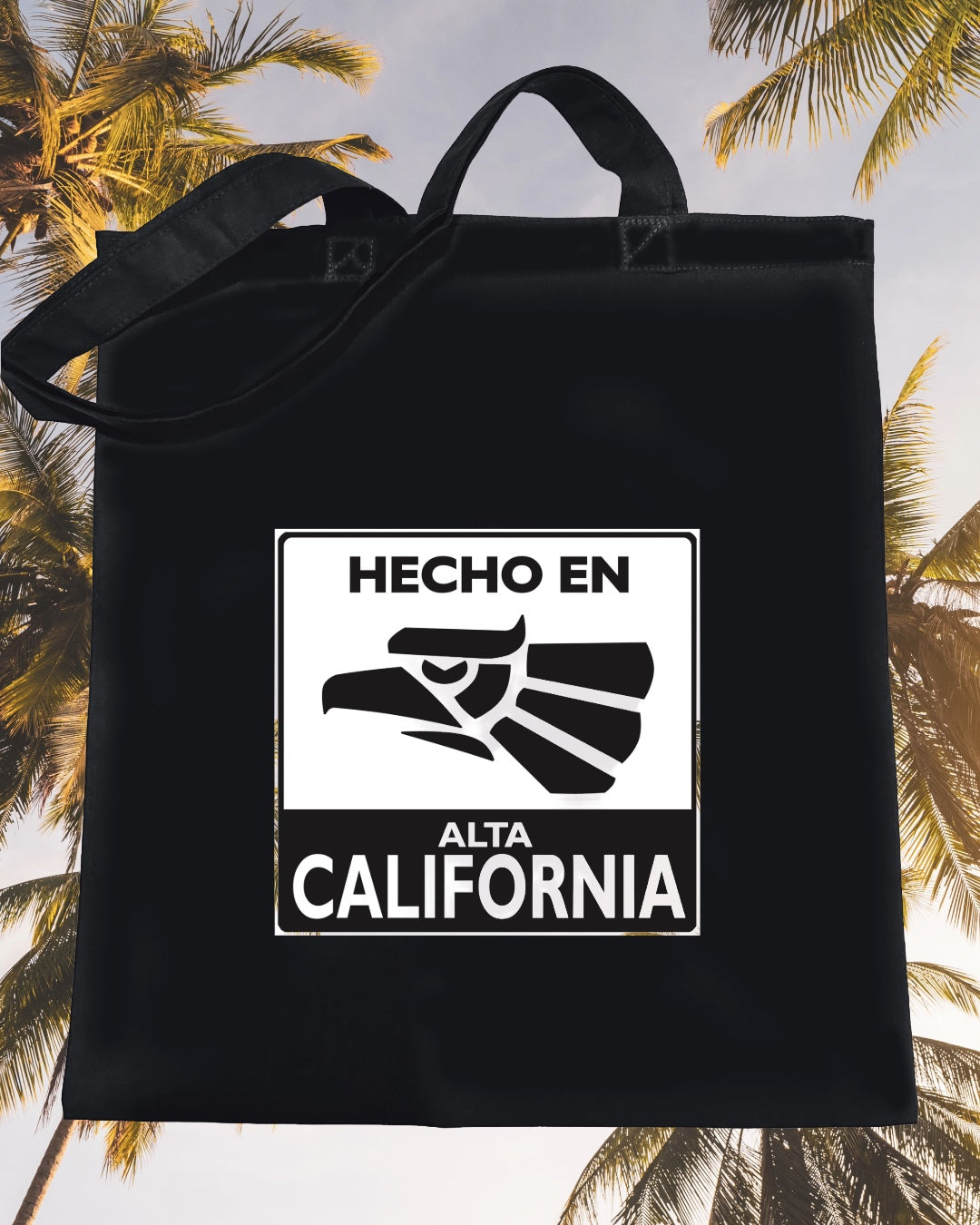 Hecho En Alta California Cotton Reusable Unisex Tote Bag