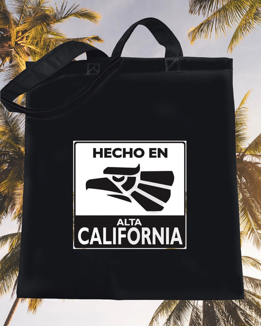 Hecho En Alta California Cotton Reusable Unisex Tote Bag