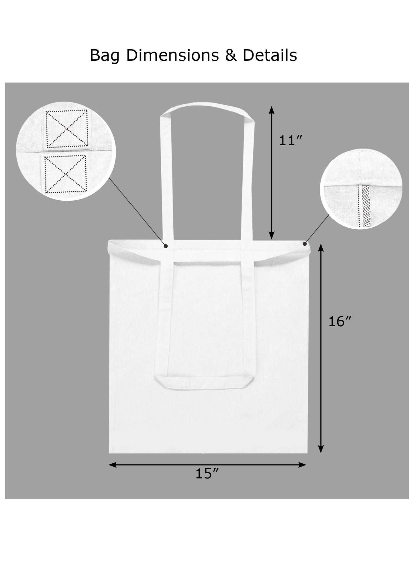White GEMINI HOROSCOPE Unisex Cotton Reusable Tote Bag