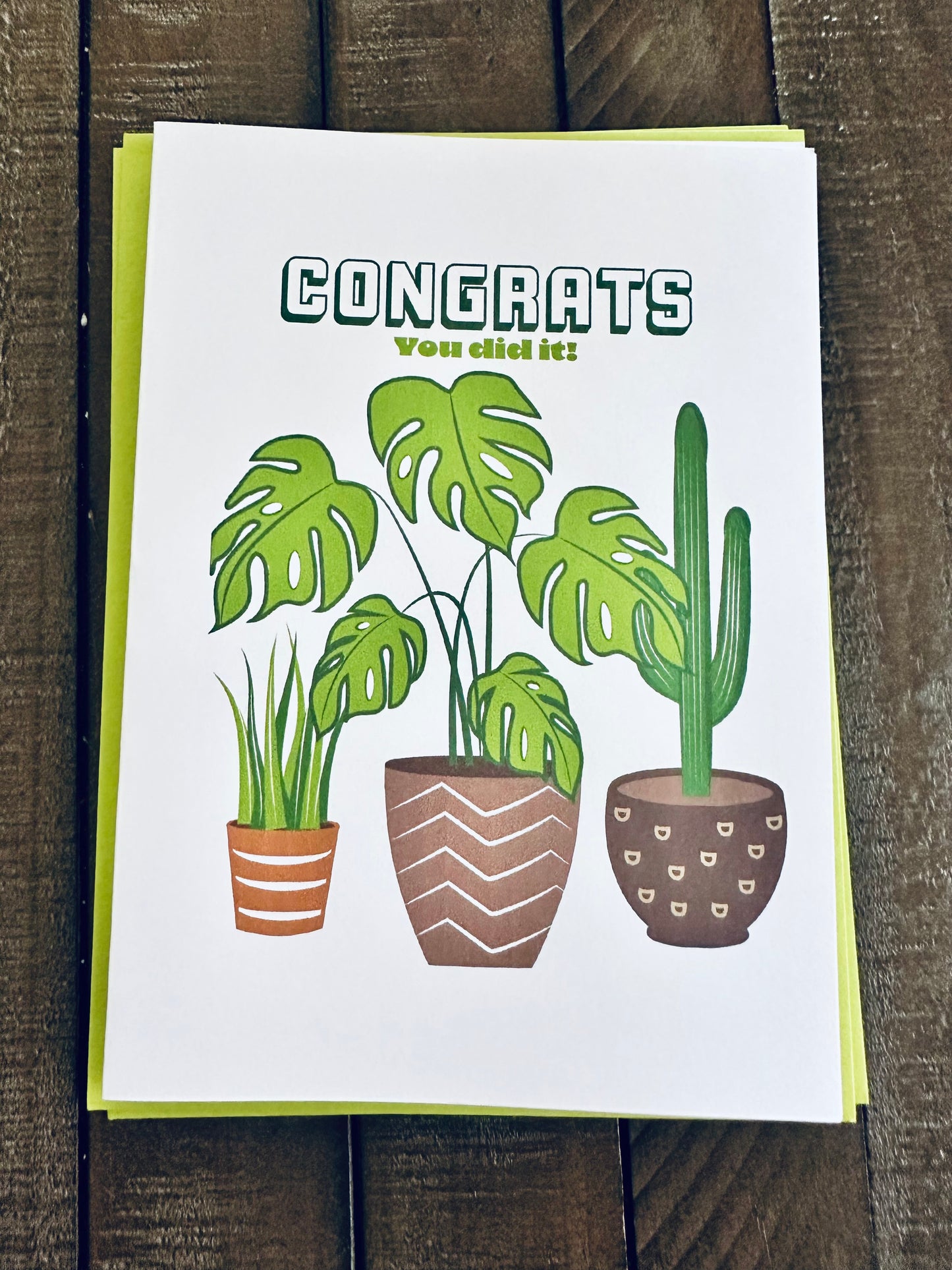 Plant Lovers MULTI OCCASION SET of 10 5x7 Boxed greeting cards