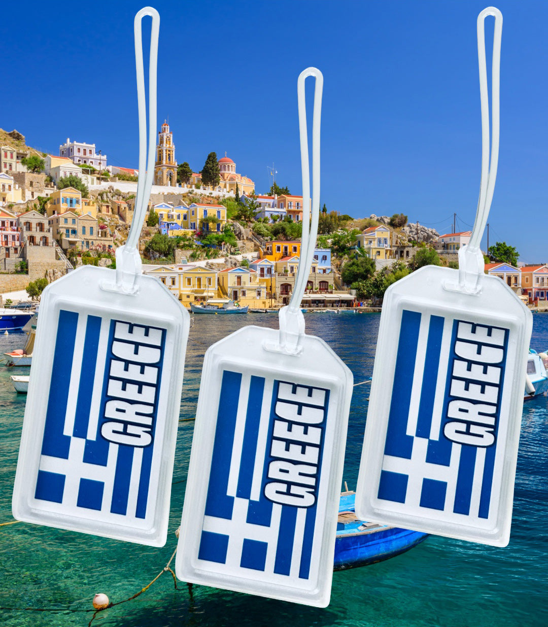 EUROPEAN Countries heavy duty acrylic Luggage & Travel Bag Tags