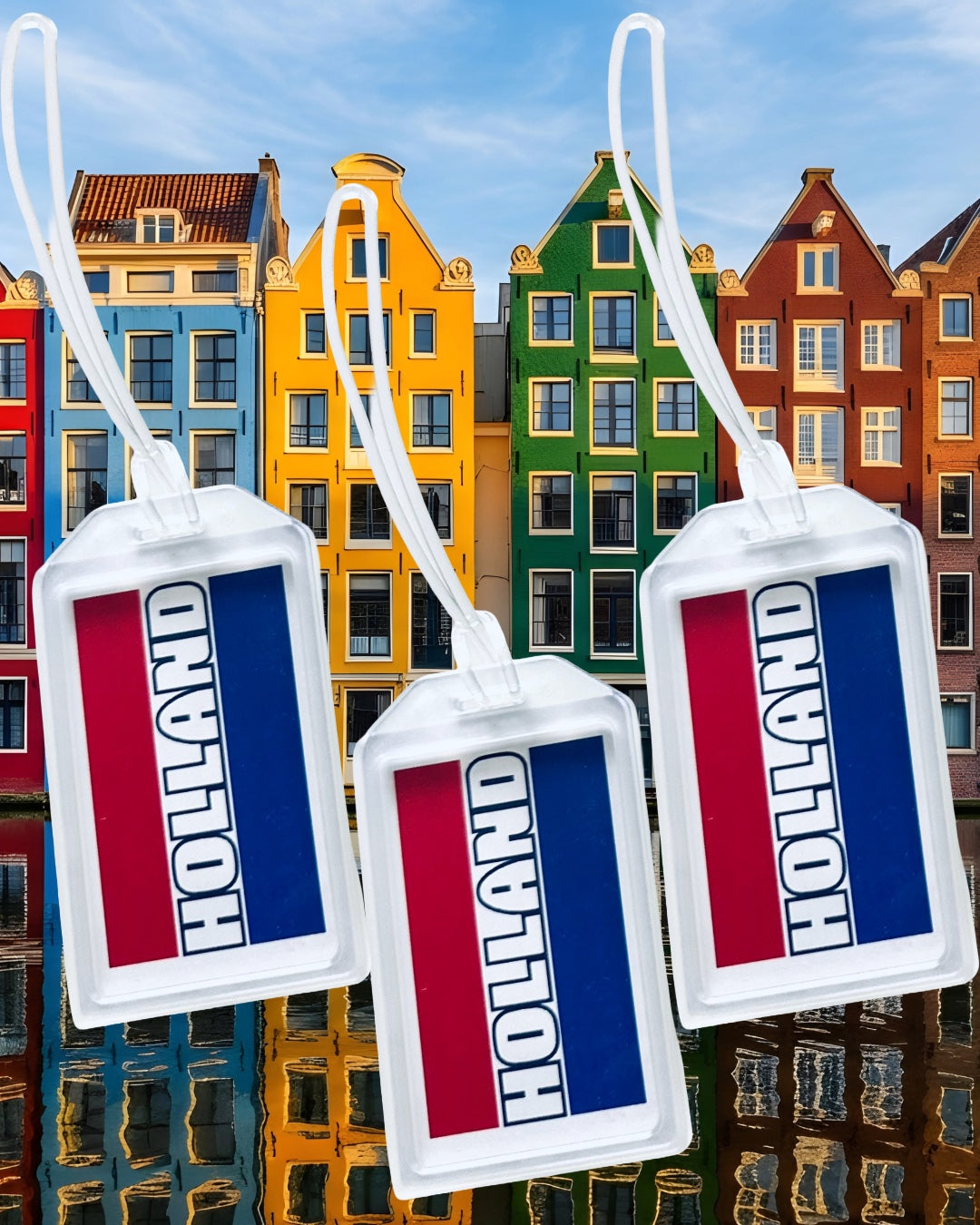 EUROPEAN Countries heavy duty acrylic Luggage & Travel Bag Tags