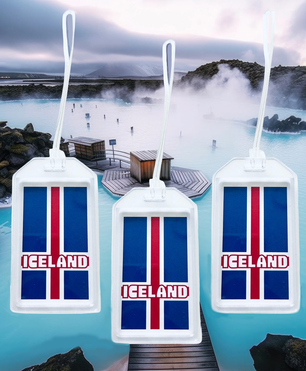 EUROPEAN Countries heavy duty acrylic Luggage & Travel Bag Tags