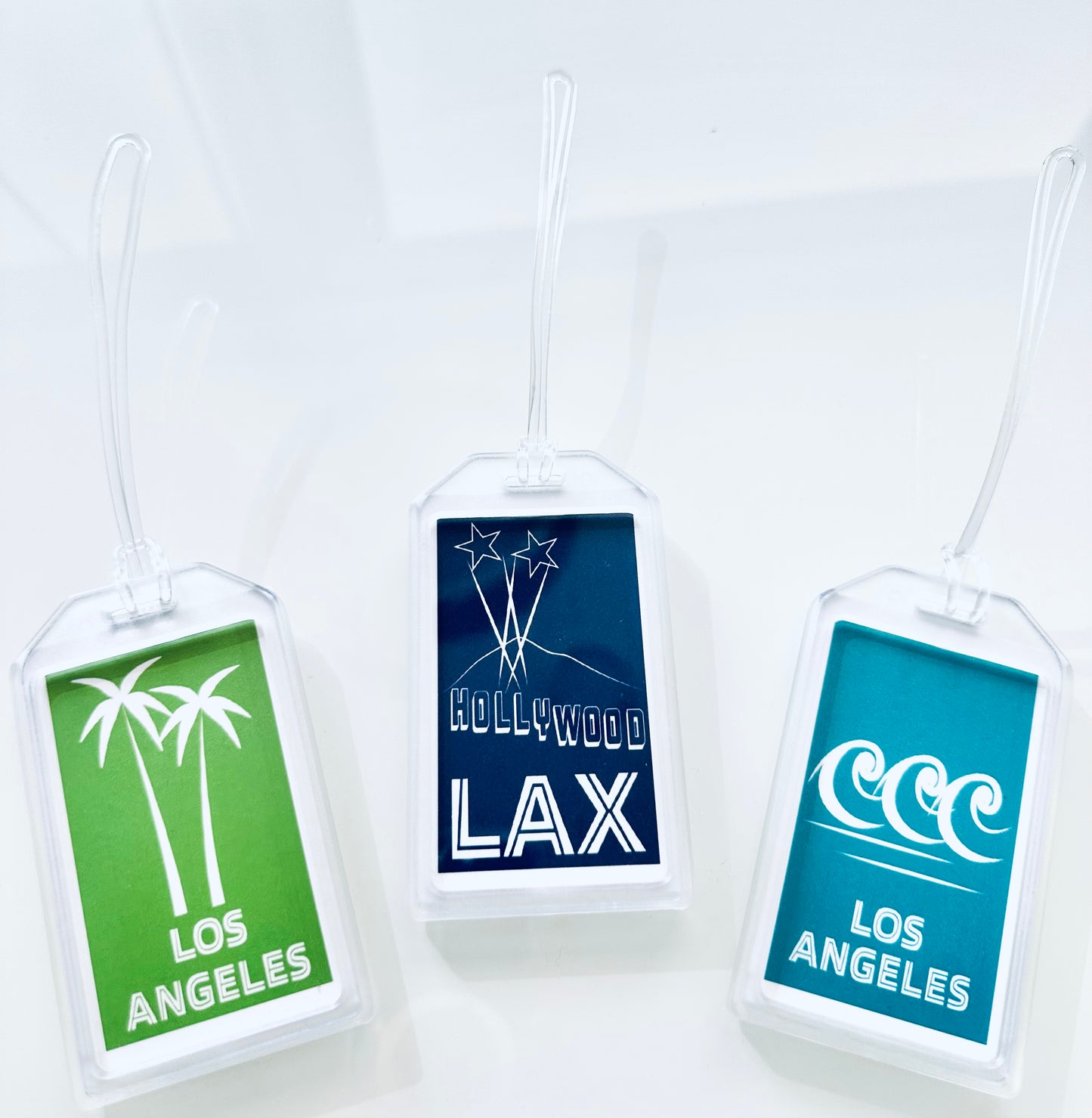 CALIFORNIA CITIES  Luggage & Travel Bag Tags LOS ANGELES/LAX