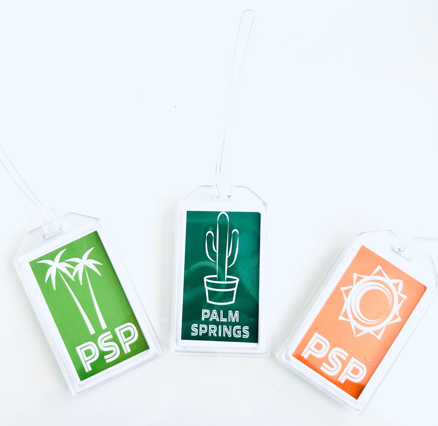 CALIFORNIA CITIES  Luggage & Travel Bag Tags PALM SPRINGS/PSP