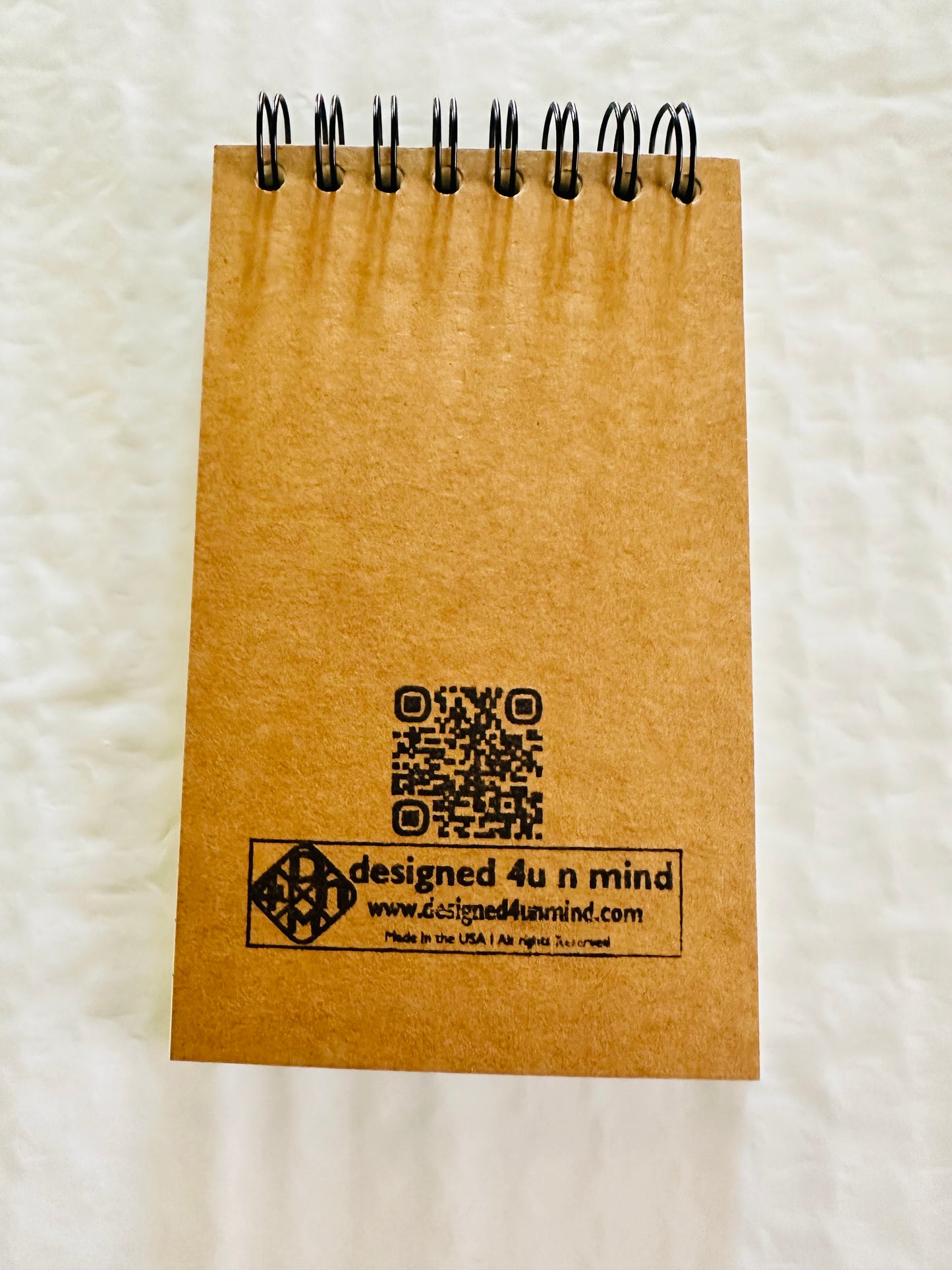 Mexican Loteria 10 Mini Spiral Kraft Memo Sketch Travel Notebook