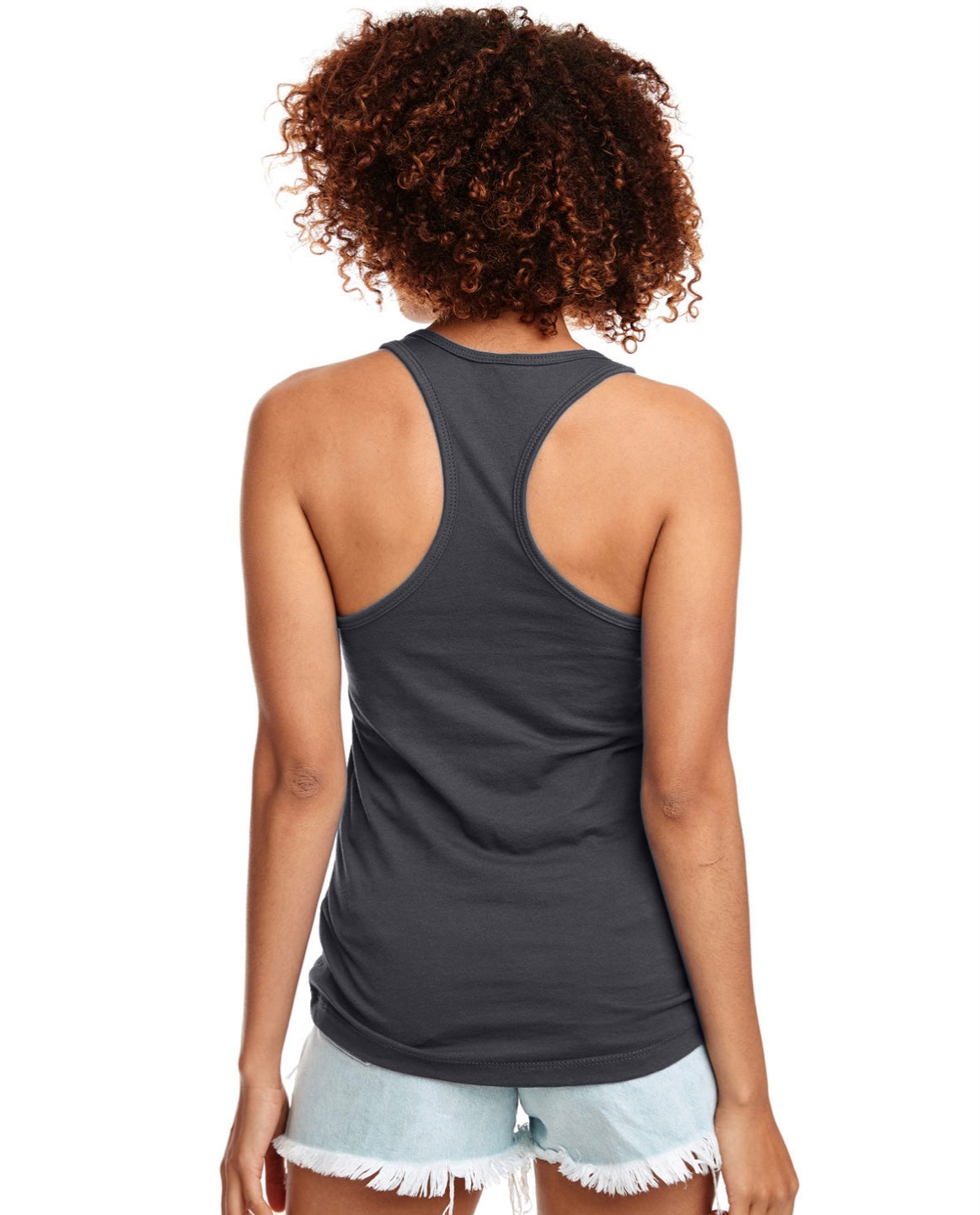 Blue San Diego Icon's Graphic Tank Top Women's Relaxed Lt Wt Cotton poly blend