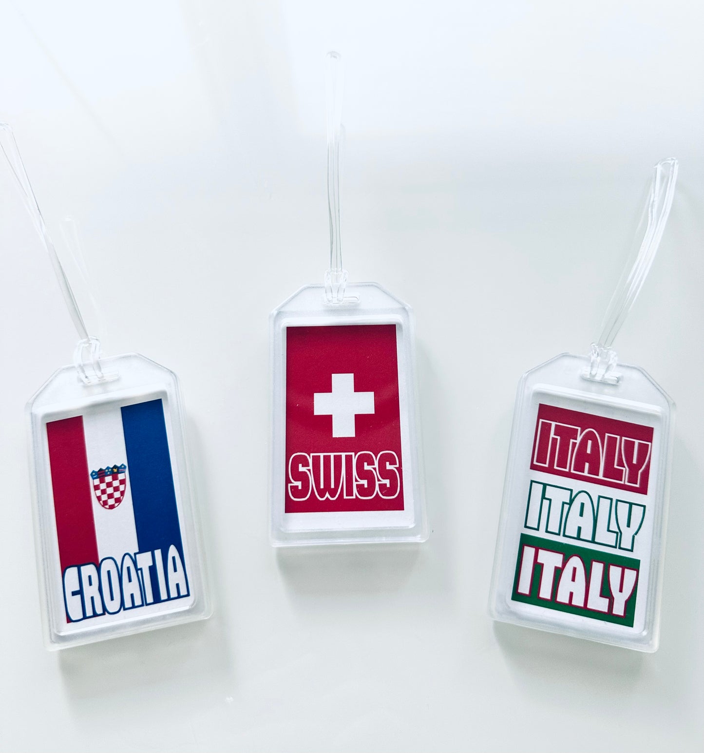 EUROPEAN Countries Luggage & Travel Bag Tags