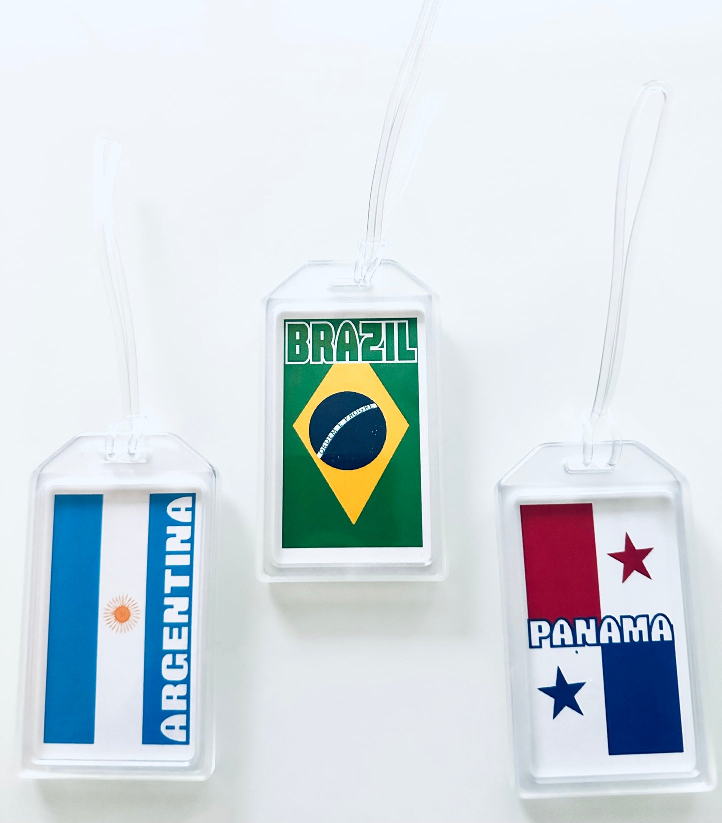 THE AMERICA'S North America & South America Countries Luggage & Travel Bag Tags
