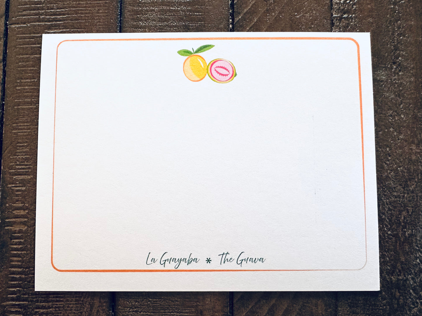 Latin Kitchen Spanish Language NoteCards Stationery Set of 10