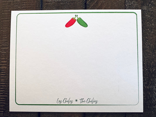 Latin Kitchen Spanish Language NoteCards Stationery Set of 10