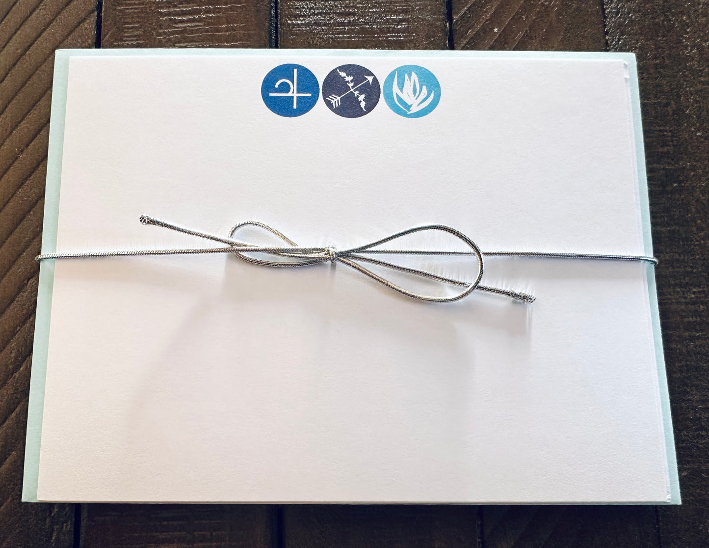 SAGITTARIUS Element & Symbols Note Cards A2 Stationery set of 10