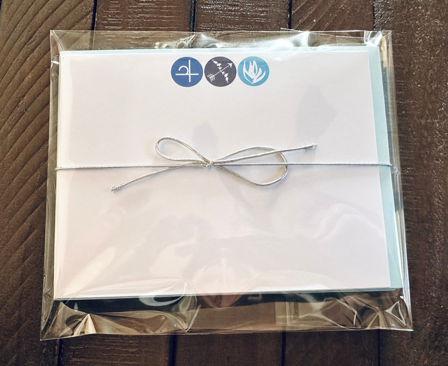 SAGITTARIUS Element & Symbols Note Cards A2 Stationery set of 10
