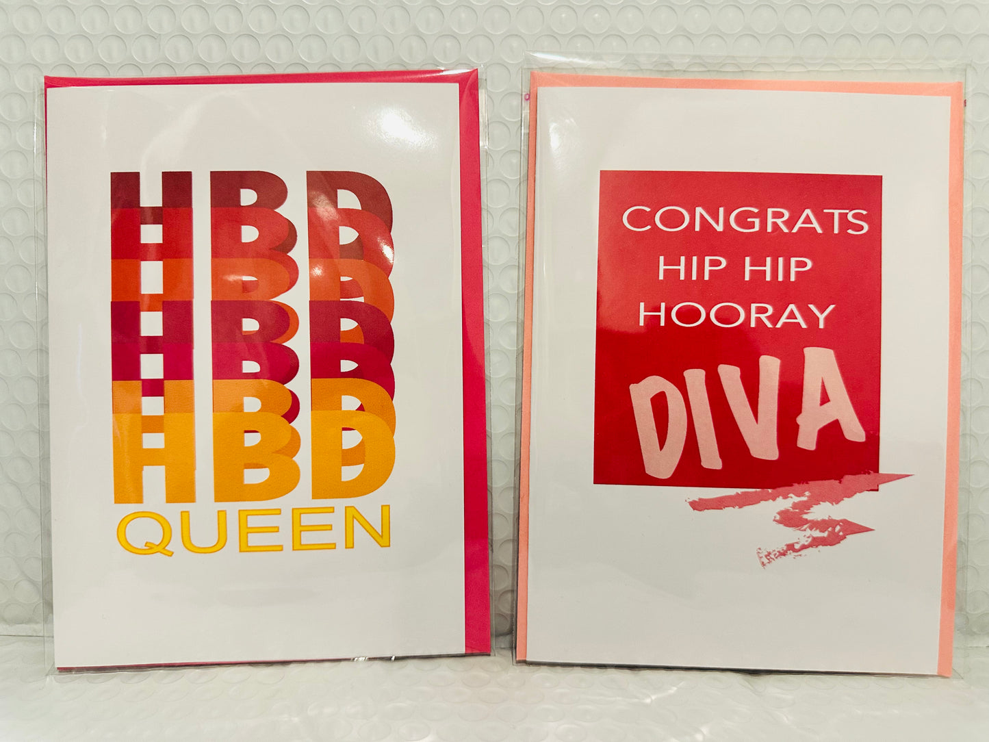 HBD QUEEN! 5x7 Happy Birthday Greeting Card for those queens we know!