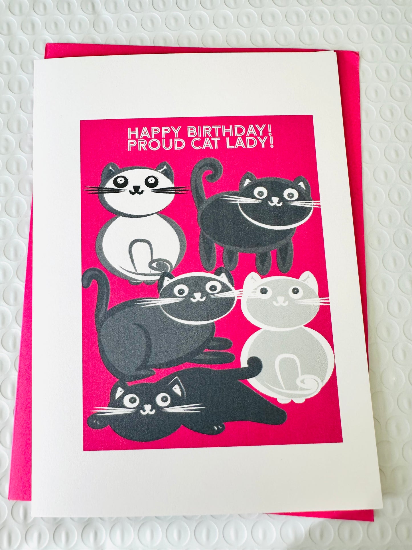 CAT LOVERS SET of 10 cards Cute & Whimsical Multi Occasion Boxed set greeting cards