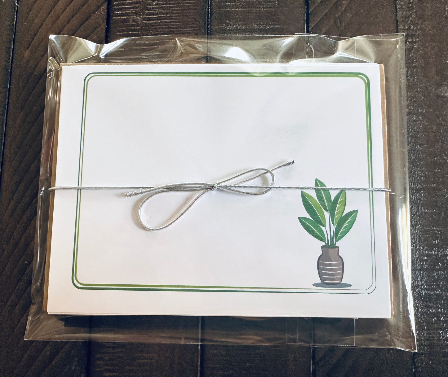 PLANT LIFE Gardener Note Cards Colorful Stationery set of 10