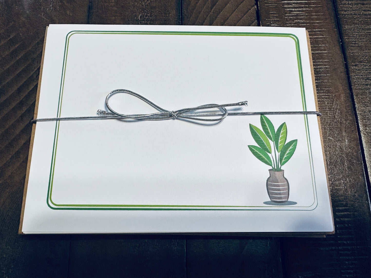 PLANT LIFE Gardener Note Cards Colorful Stationery set of 10