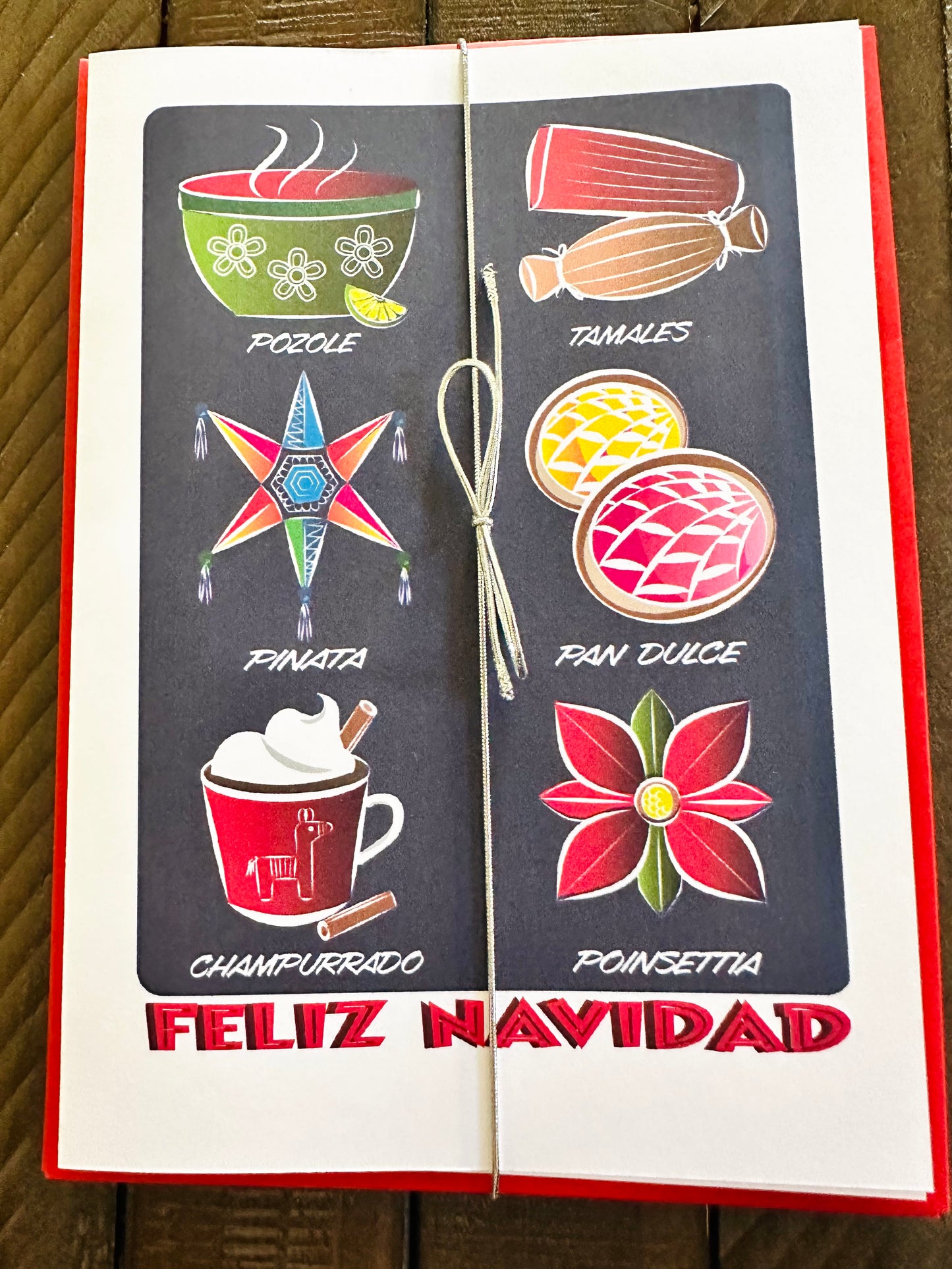 Feliz Navidad Season Classic's! Holiday Boxed Christmas cards set of 10