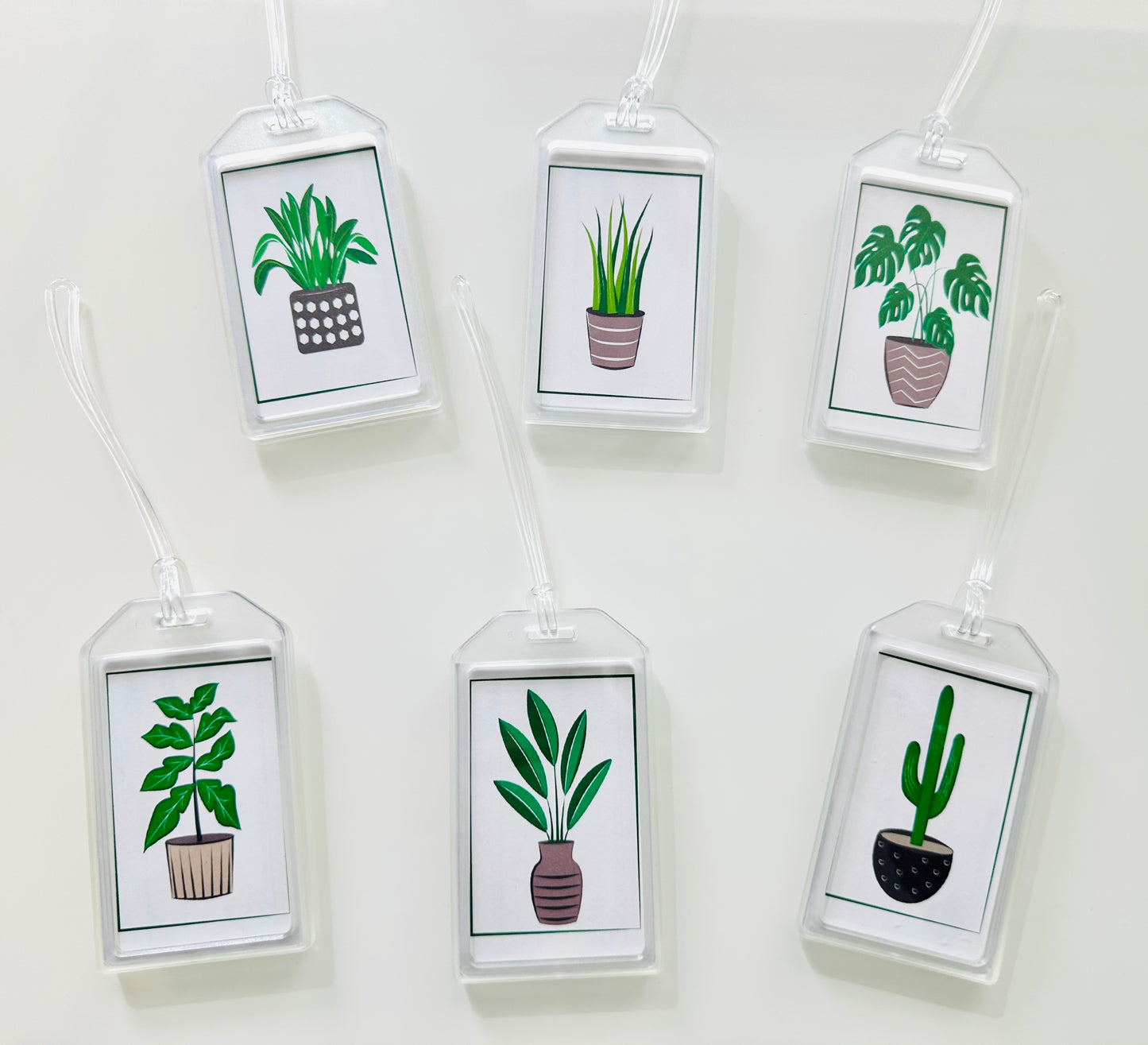 PLANT LOVERS & PLANT PEOPLE Durable Luggage & Travel Bag Tags