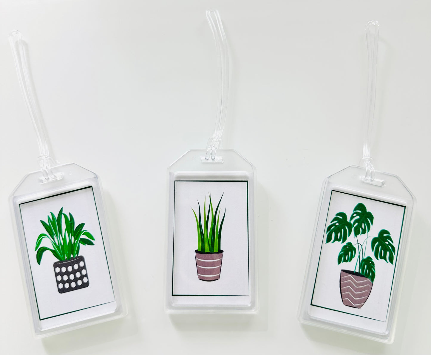 PLANT LOVERS & PLANT PEOPLE Durable Luggage & Travel Bag Tags