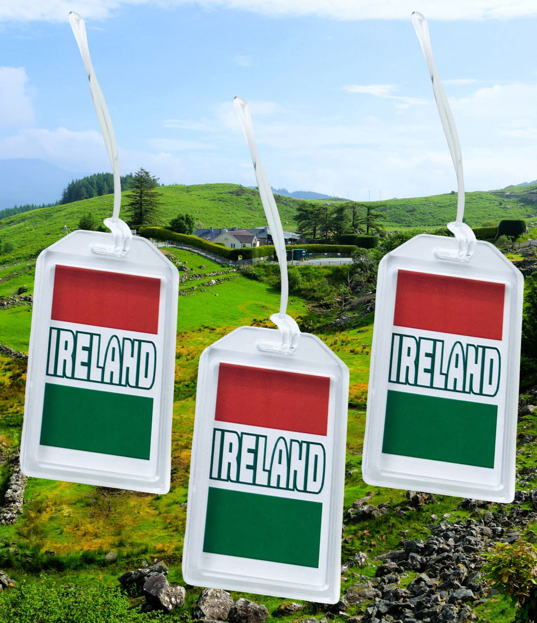 EUROPEAN Countries heavy duty acrylic Luggage & Travel Bag Tags