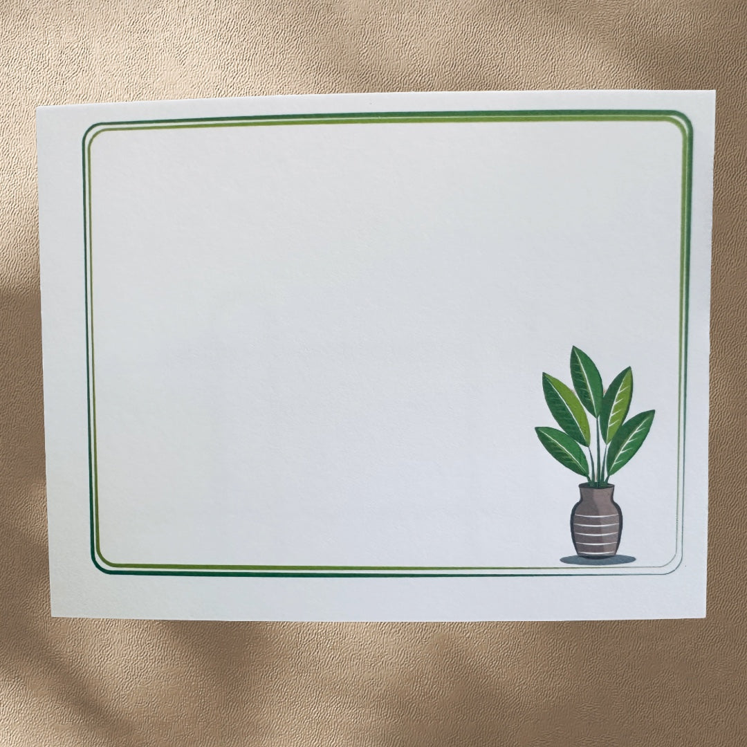 PLANT LIFE Gardener Note Cards Colorful Stationery set of 10