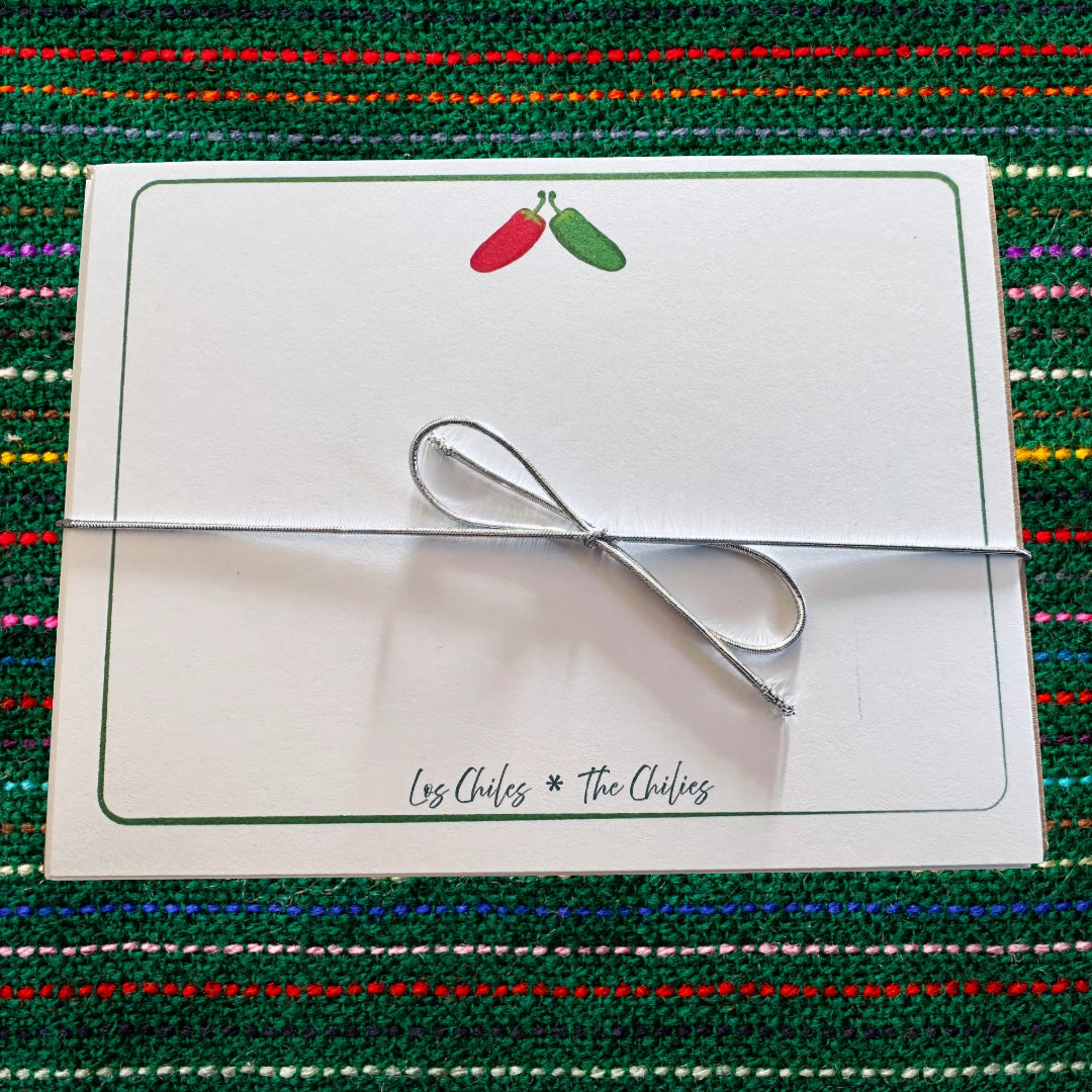 Latin Kitchen Spanish Language NoteCards Stationery Set of 10