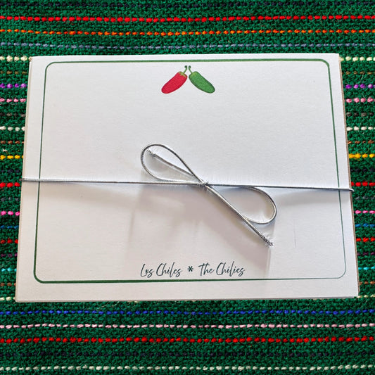 Latin Kitchen Spanish Language NoteCards Stationery Set of 10