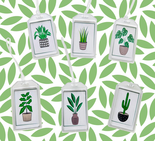 PLANT LOVERS & PLANT PEOPLE Durable Luggage & Travel Bag Tags
