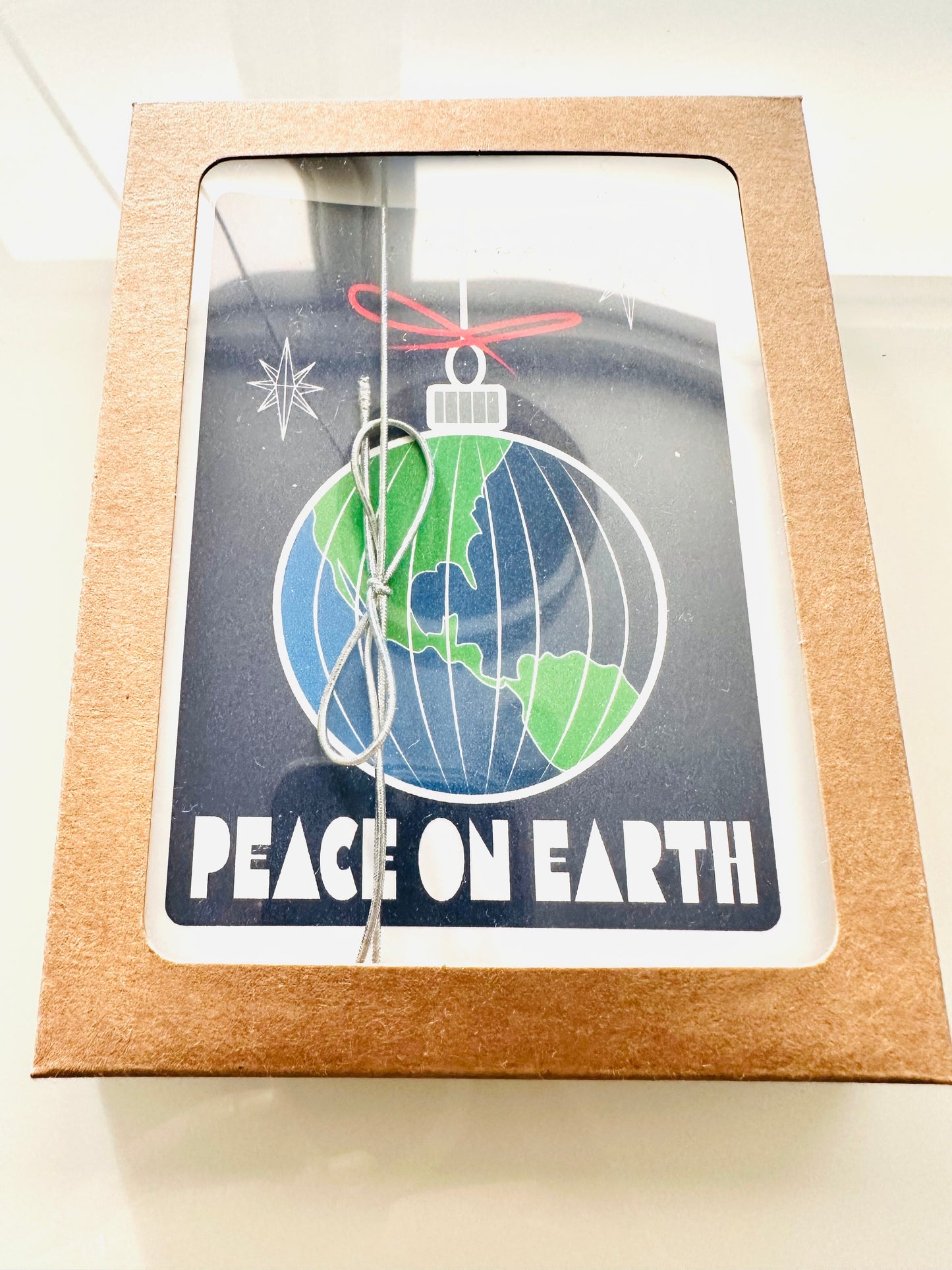 PEACE ON EARTH Holiday Boxed Stationery Greeting card set of 10 size A2