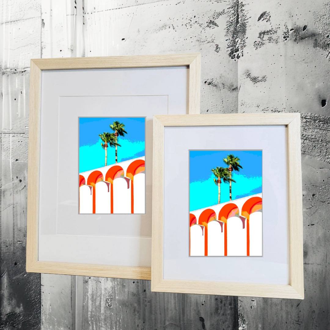 Palm Spring 7 SPRINGS Printed Artwork Home Decor Framed or Matted