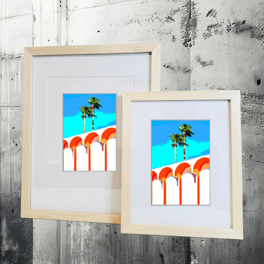 Palm Spring 7 SPRINGS Printed Artwork Home Decor Framed or Matted