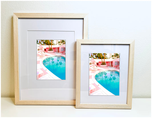 Palm Spring TRIXIE POOL Printed Artwork Home Decor Framed or Matted