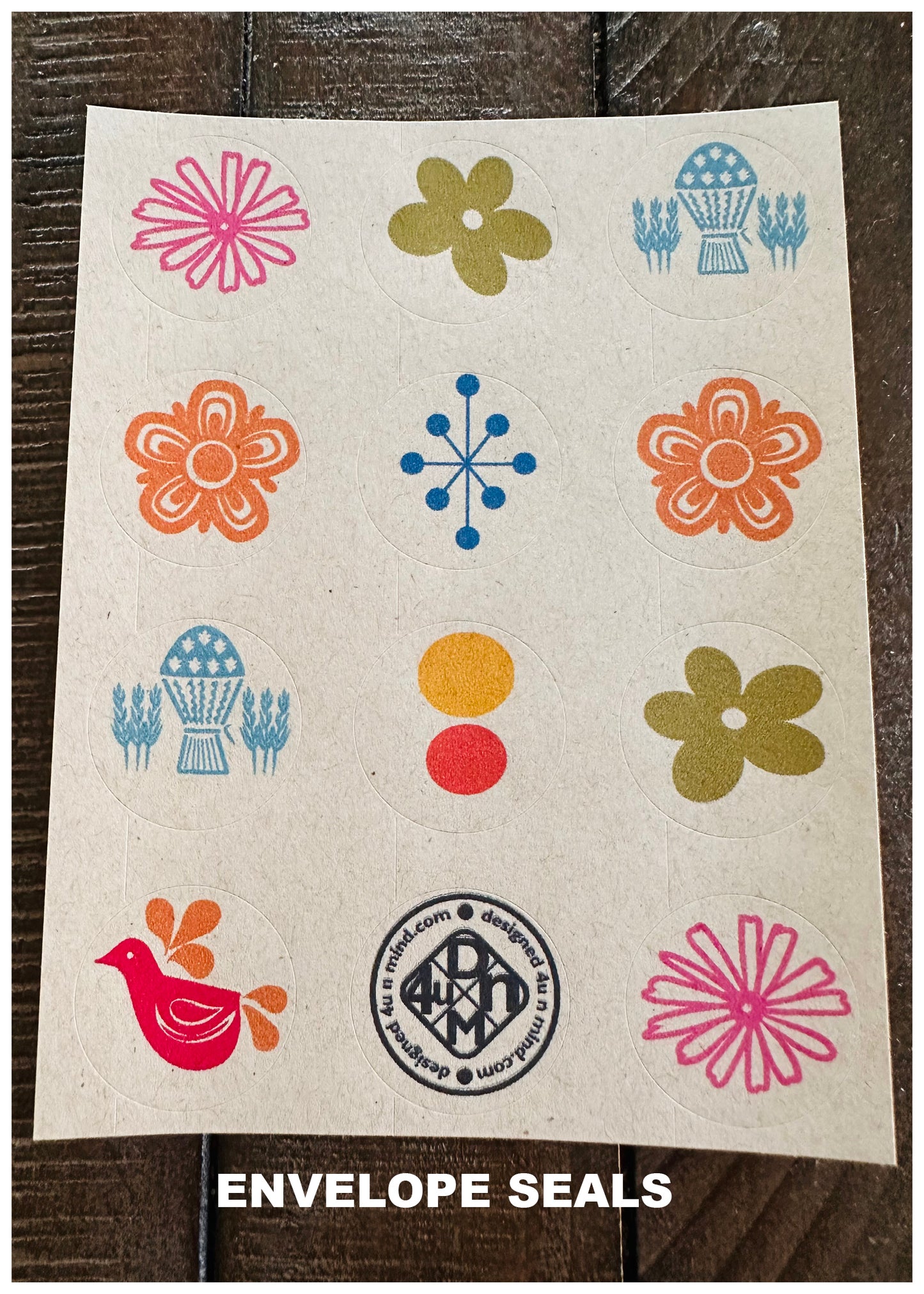PYREX LOVE Note Cards A2 size Modern & Colorful Stationery Cards Boxed set