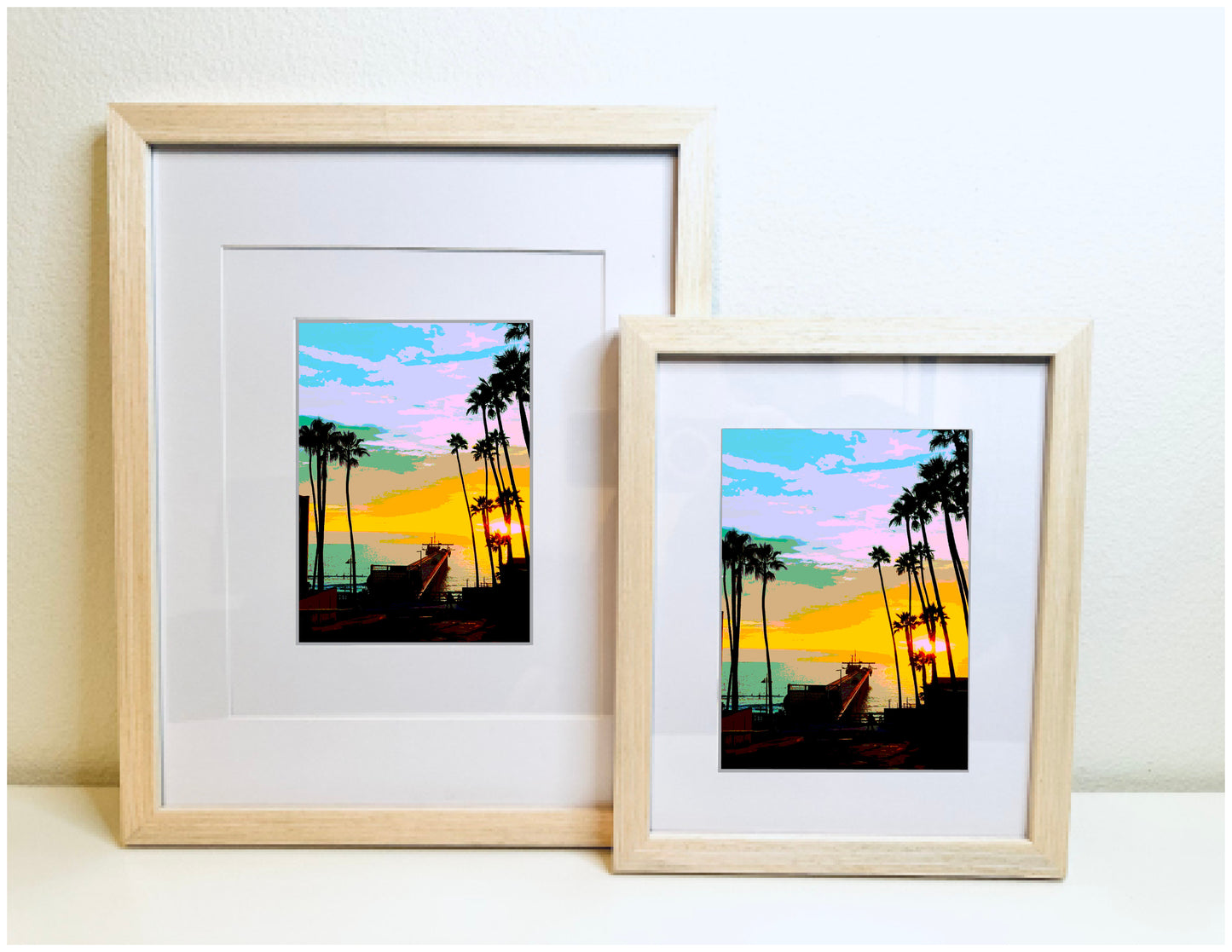 San Diego Scripps Pier La Jolla California Printed Artwork Home Decor